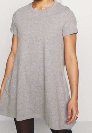 Vardagsklänning - mottled light grey