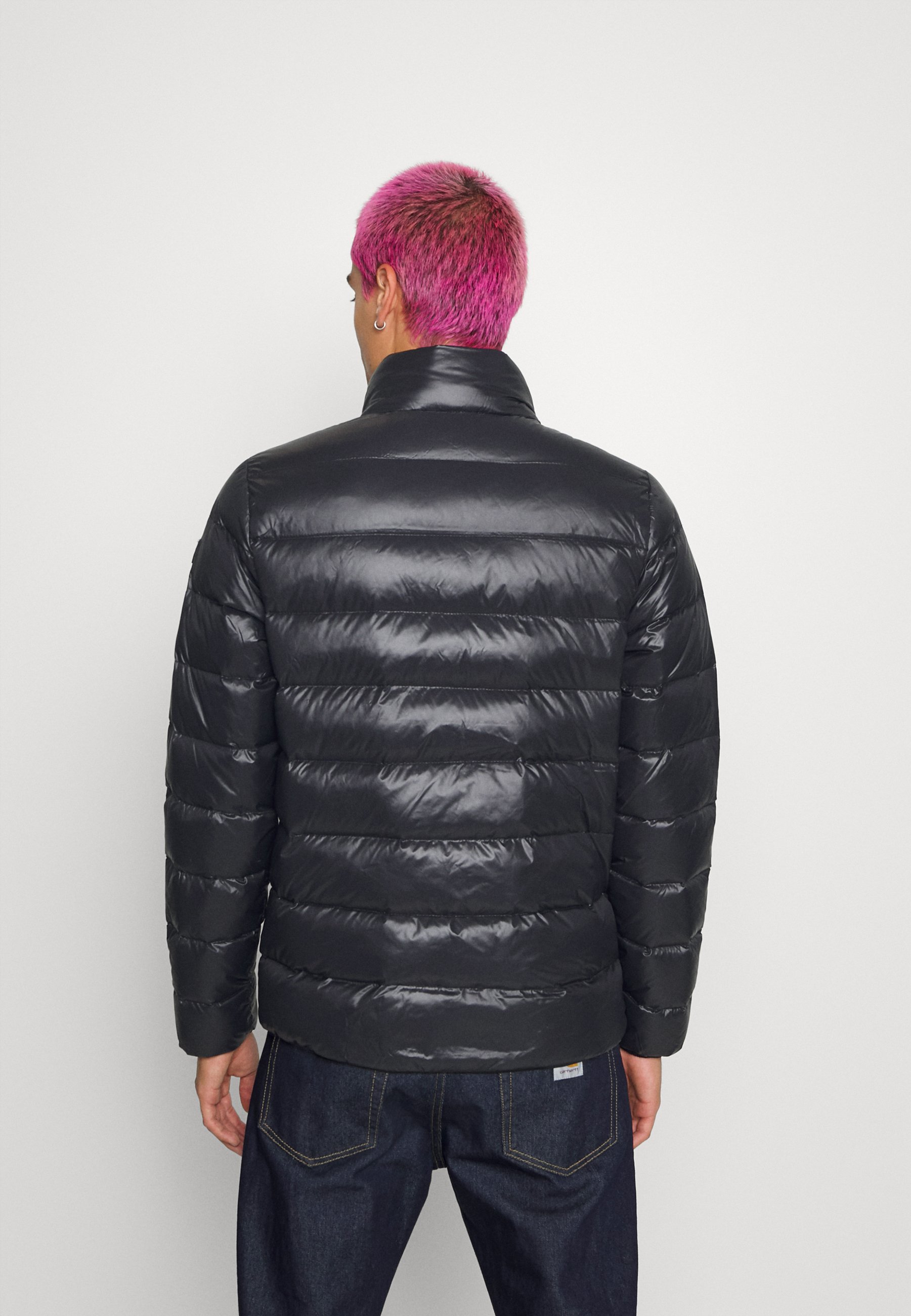 Abercrombie \u0026 Fitch PUFFER MOCK - Chaqueta de plumas - cire black/negro -  Zalando.es
