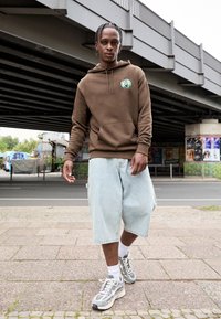 New Era NBA BOSTON CELTICS LEAGUE ESSENTIALS HOODIE - Squadra - brown