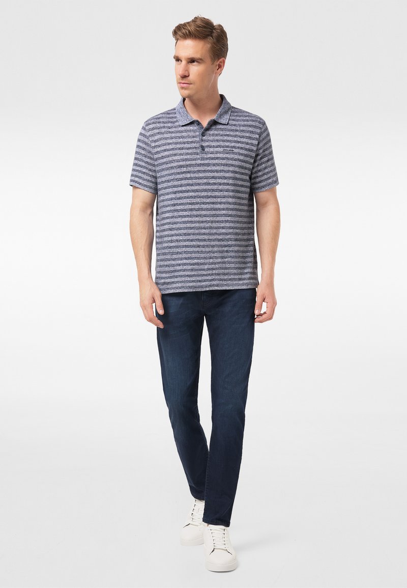 Herren Skinny Fit | Pierre Cardin Jeans Straight Leg dark blue/dark-blue denim - DC59595 Herren Skinny Fit | Pierre Cardin Jeans Straight Leg dark blue/dark-blue denim - DC59595