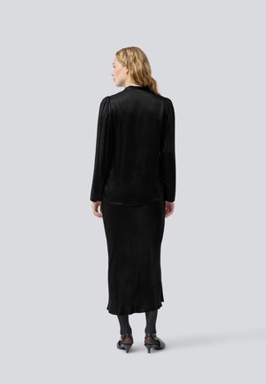 PARVEEN - A-line skjørt - black