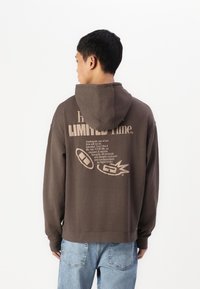 Night Addict Felpa con cappuccio - brown washed