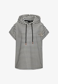 Unausgewählt, schwarz gestreift