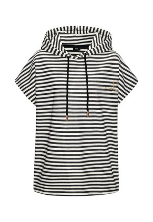 KAPUZEN - Kapuzenpullover - schwarz gestreift