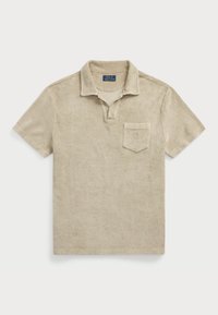 MINERAL DYED TERRY POLO SHIRT - Poloshirt - olive