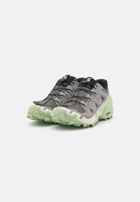 Salomon SPEEDCROSS 6 - Chaussures de running - castlerock/vanilla ice/smoke green