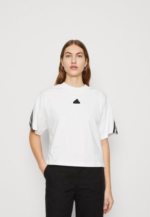 FUTURE ICONS THREE STRIPED - Triko s potiskem - white