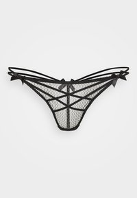 NICKI THONG - Chilot tanga - black