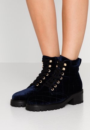 Boots à talons - dark blue
