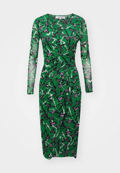 Diane von Furstenberg CHARLOTTE DRESS - Vapaa-ajan mekko - green