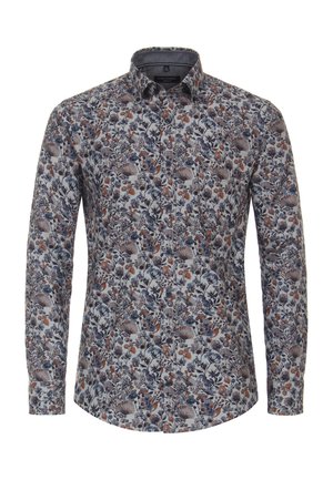 CASAMODA FREIZEIT PRINT CASUAL FIT - Hemd - hellbraun