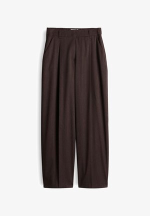 OPUS PANTS, MID RISE WIDE - Broek - affogato