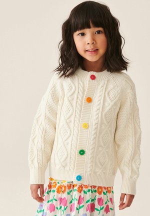 BY JOOLS OLIVER CABLE  - Cardigan - ecru