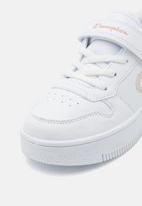 Champion RD18 PLATFORM GLITTER UNISEX - Sneaker low - white/rose gold