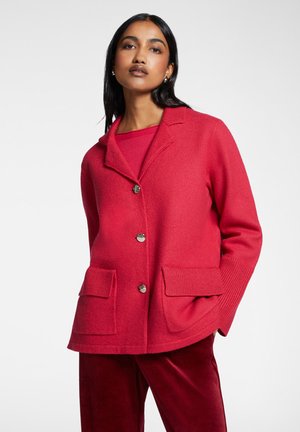 CON BOTTONI - Blazer - rosso
