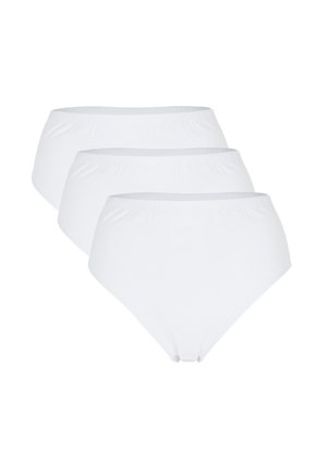 CONTROL BRIEFS WITH HIGH WAIST - Slip - white