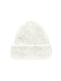 PCBERA HOOD - Beanie - cloud dancer