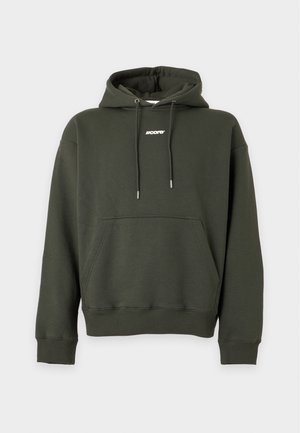 Jack & Jones, JCOCLUB BACK SCRIPT PRINT SWEAT HOOD SN - Φούτερ με κουκούλα - peat
