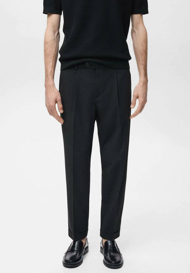 Mango - REGULAR-FIT - Anzughose - black, Vergrößern