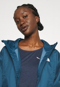 Salewa PUEZ TEE - Sport T-shirt - navy blazer melange