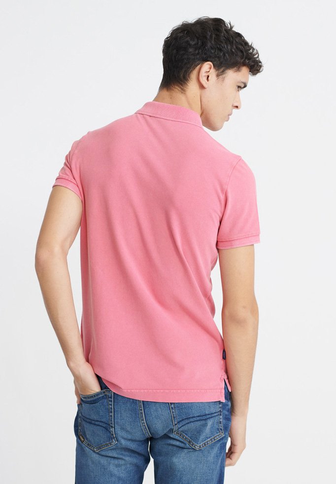 Superdry Polo shirt - maldive pink/pink 