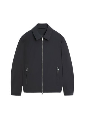 Massimo Dutti, LIGHTWEIGHT SHORT JACKET - Giacca leggera - mottled dark blue