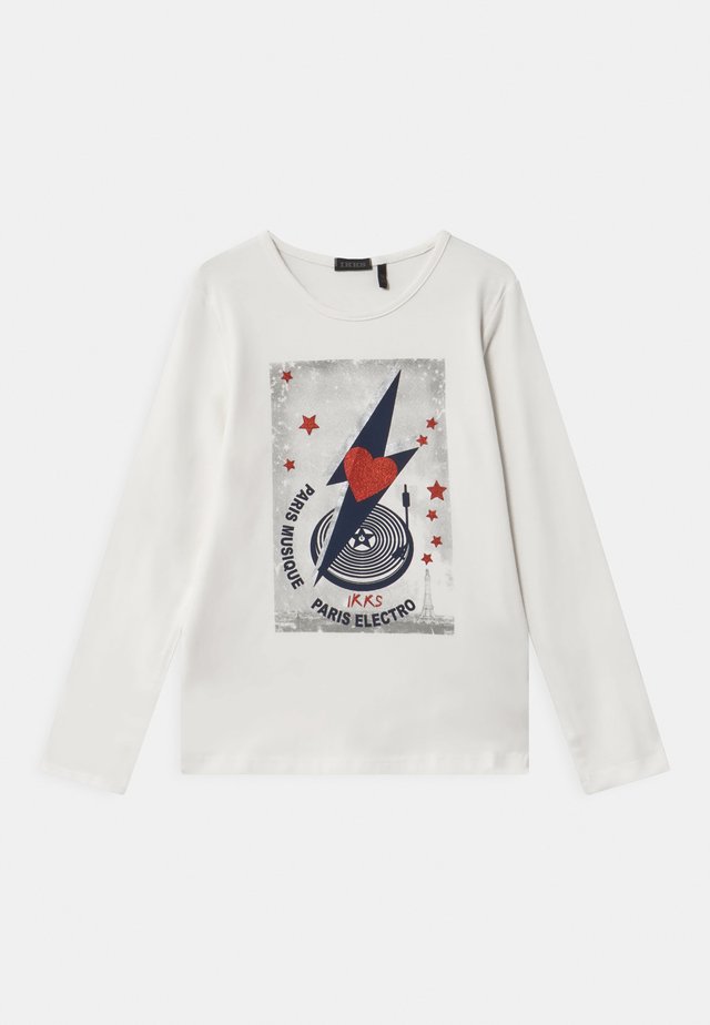 SHINING LIGHTNING  - T-shirt à manches longues - blanc cassé