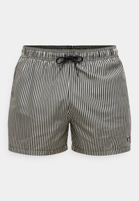STRIPES BOXER - Peldēšanas šorti - black