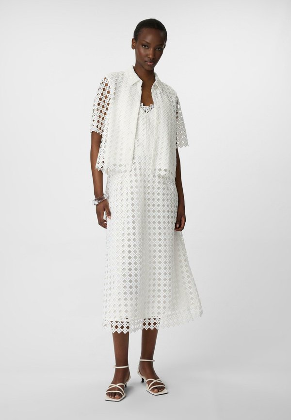 Freizeitkleid - weiß