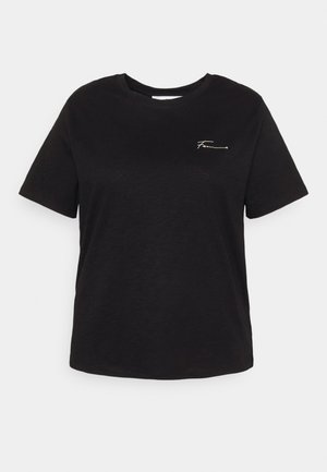SLFCABELLA O NECK TEE - Basic T-shirt - black