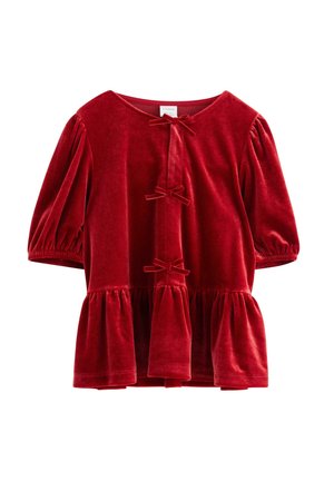 Blouse - dark dusty red