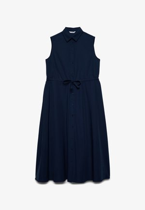 Calliope, ABITO TINTA UNITA - Shirt dress - blu notte