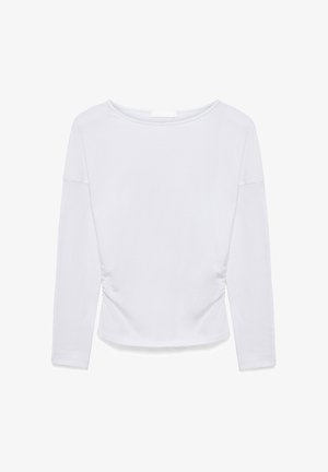 NA-KD, Top s dlhým rukávom - white