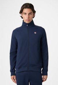 Fila APPAREL BIELLA REGULAR TAPED TRACK  - Træningsjakke - black iris
