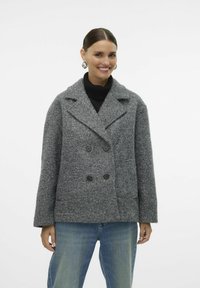 Vero Moda Blazer - dark grey melange