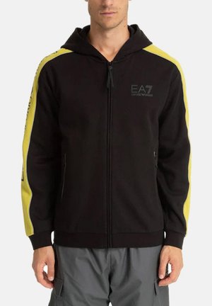 EA7 Emporio Armani, Felpa con zip - black