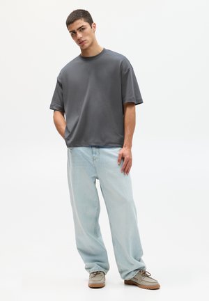 BOXY FIT  - T-shirt basic - dark grey