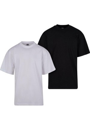Urban Classics, TEE 2-PACK - Camiseta básica - white black