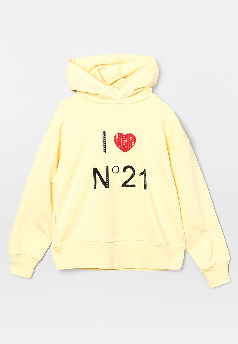 N°21 Hoodie lichtgeel