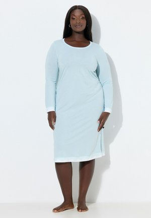 HEM CONTRAST TRIM SUPER SOFT - Yöpaita - arctic blue