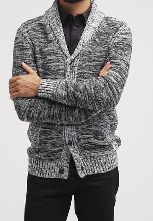 Chaqueta de punto - mottled grey