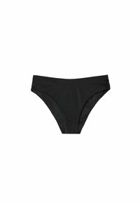 Calzedonia SHINY SATIN - Bikini-Hose - schwarz shiny satin black