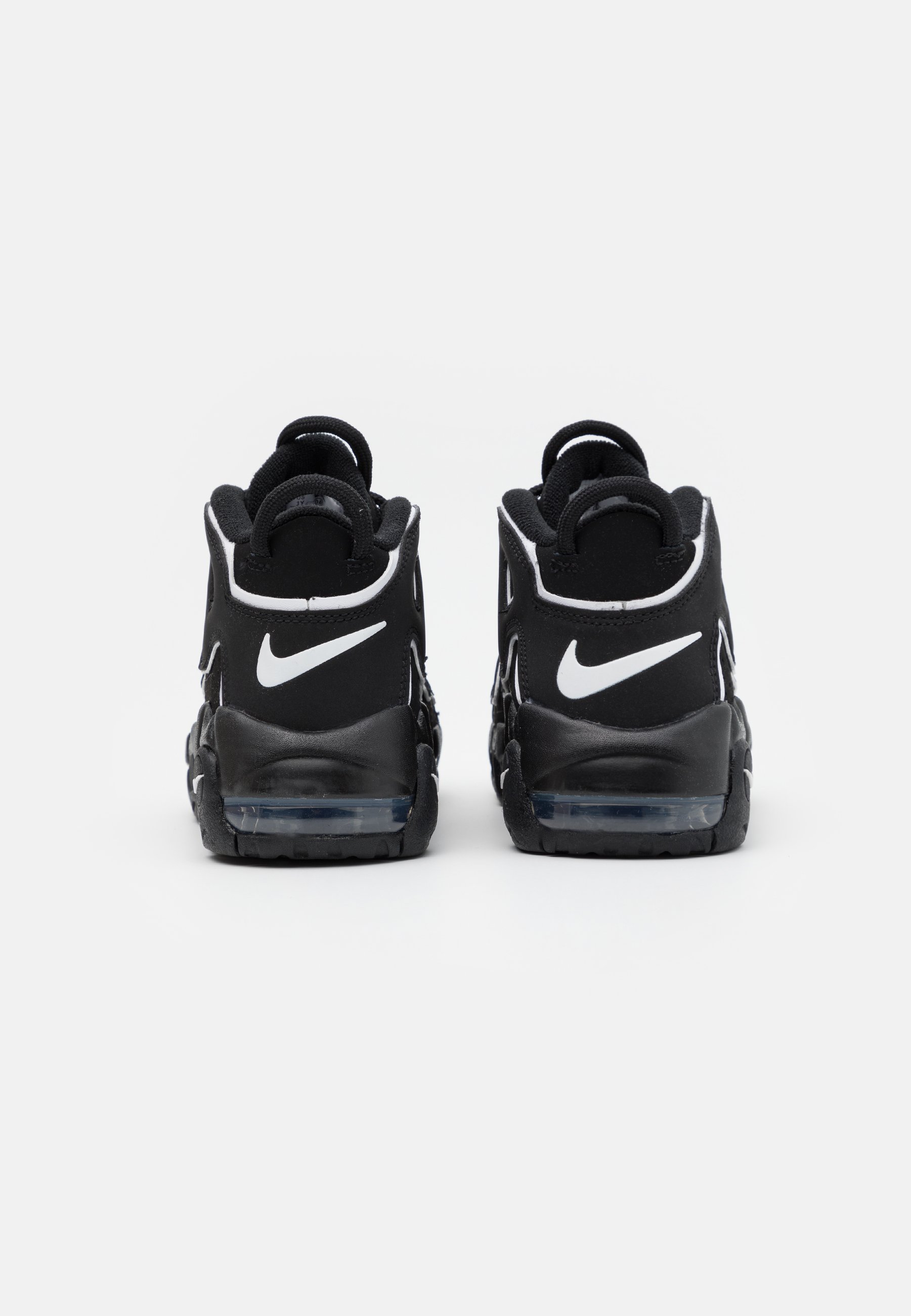 nike more uptempo white black