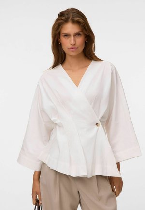 Vero Moda, SHIRT AWCELIA SHIRT - Blouse - snow white