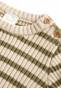 Next SET- REGULAR FIT - Maglione - cream green