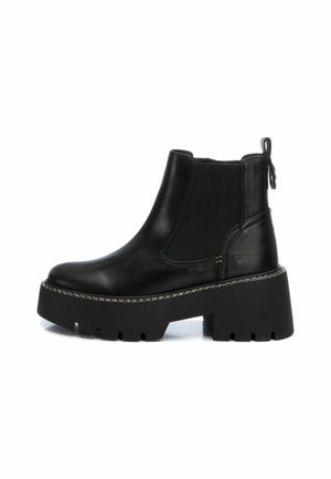 Botines con plataforma - black