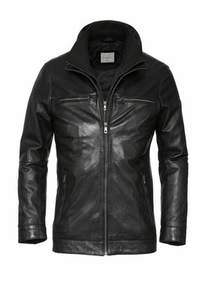 BUVITTORE  - Leather jacket - schwarz