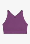 SHAPELUXE HIGH NECK BRA - MID - Αθλητικό σουτιέν μεσαίας στήριξης - plum wine