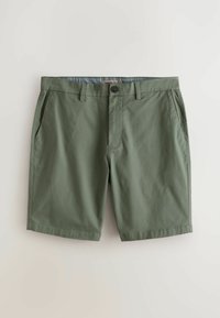 Next SLIM FIT - 2 PACK - Pantaloni scurți - white  sage green