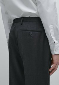 Massimo Dutti SUIT - Pantalon - dark grey